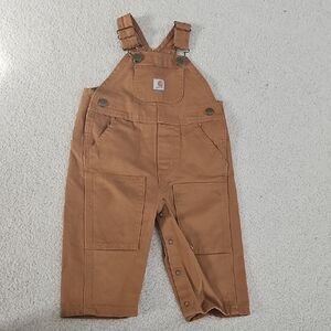 Carhartt Baby 9M Tan Overalls